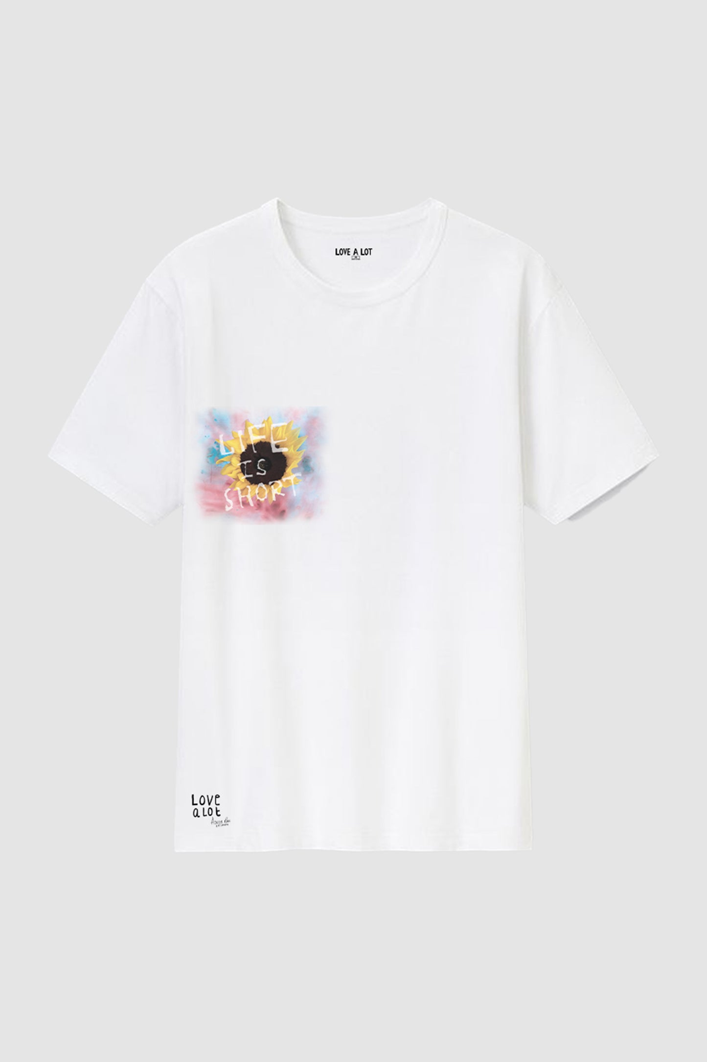 Life is Short - Sunflower Patch Pocket